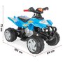 ATV electric pentru copii Pilsan ROCKET 12V Albastru - 1