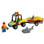 LEGO - Set de constructie ATV si barca de salvamari ® City, pcs  79 - 2