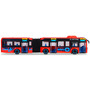Autobuz Dickie Toys Volvo City Bus 40 cm rosu - 3