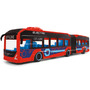 Autobuz Dickie Toys Volvo City Bus 40 cm rosu - 5