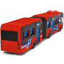Autobuz Dickie Toys Volvo City Bus 40 cm rosu - 6