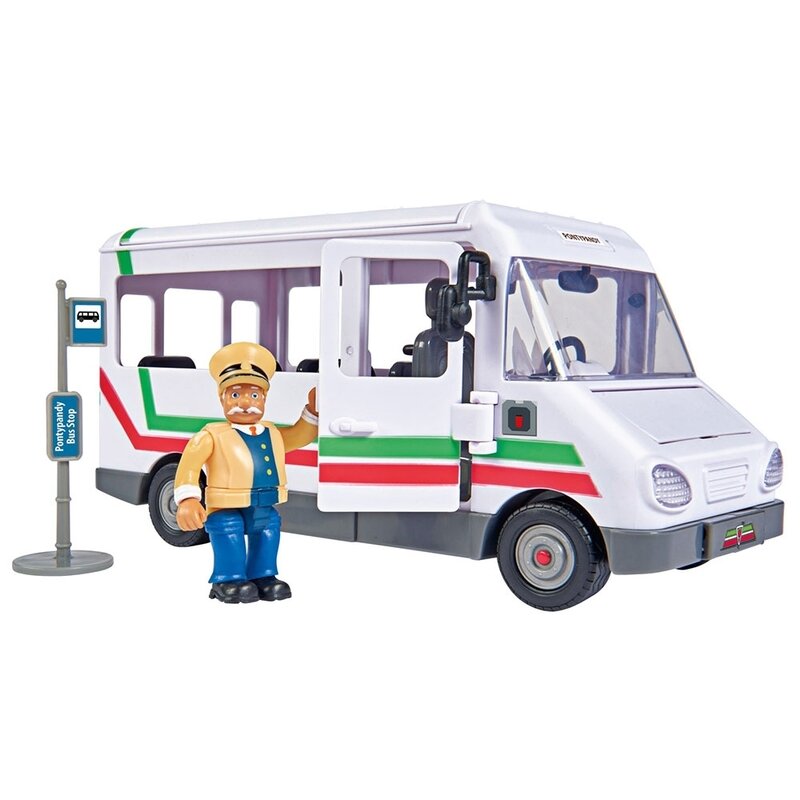 Simba - autobuz trevors bus cu figurina pompierul sam