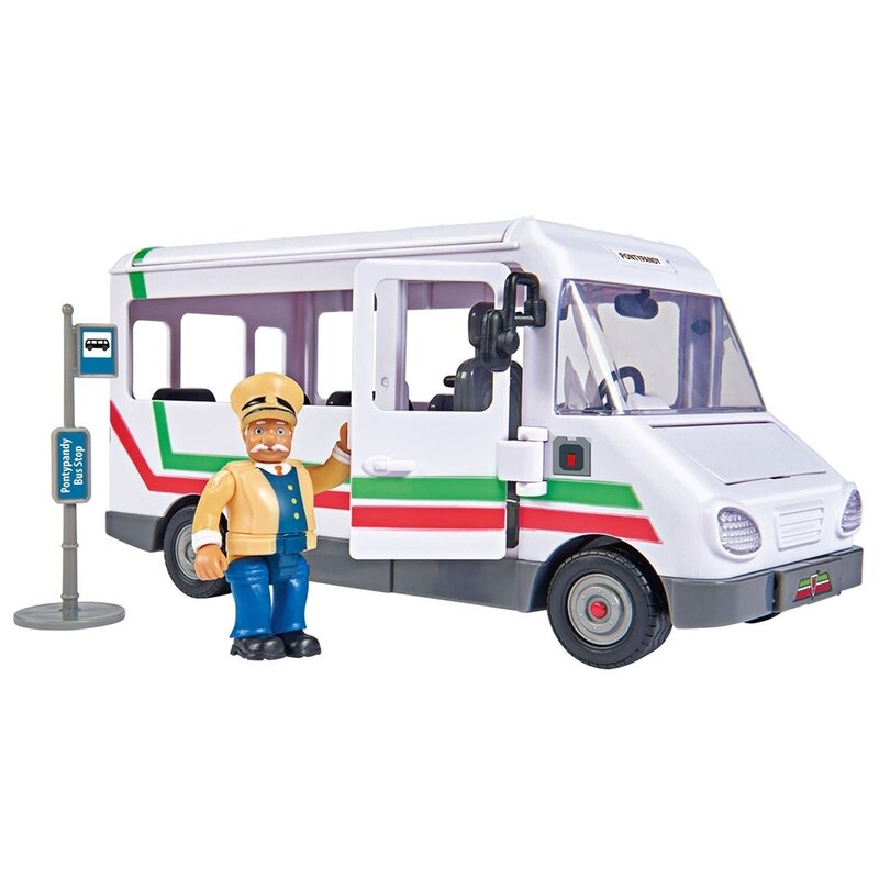 Autobuz Simba Fireman Sam Trevors Bus cu figurina si accesorii Jucarii & Cadouri