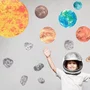 Autocolant pentru perete, Bayo, Sistemul solar, S - 4