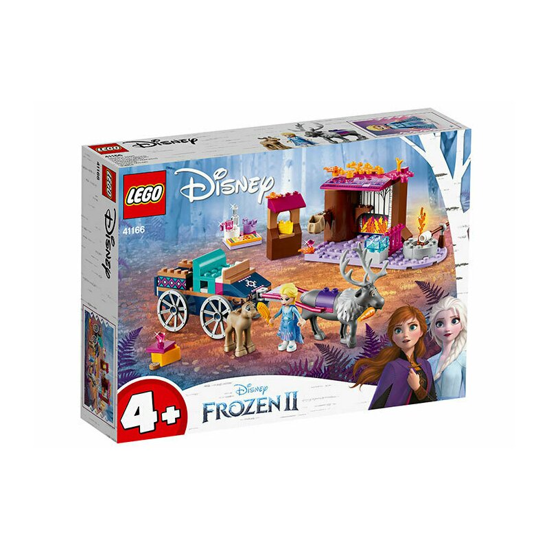 Set de constructie Aventura Elsei cu trasura LEGO® Disney Princess, pcs 116