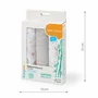 Set 3 scutece, BabyOno, Multifunctionale, 70x70 cm, Bambus si bumbac, 0 luni+, Gri/Multicolor - 6