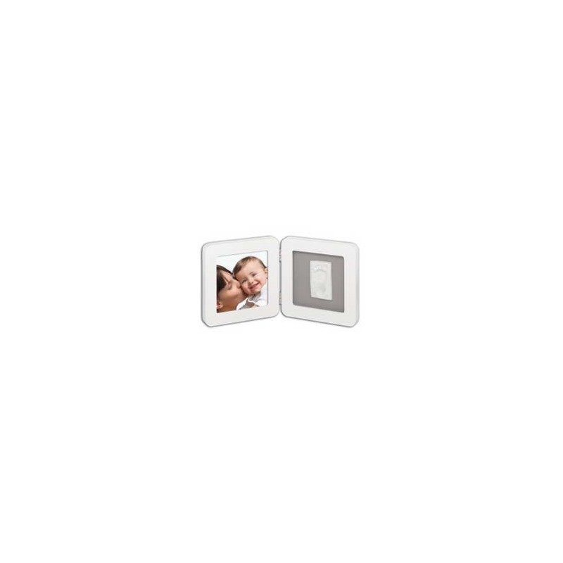 Baby Art Print Frame White & Grey