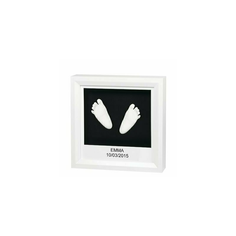 Baby art -sculptura in rama/fereastra white black