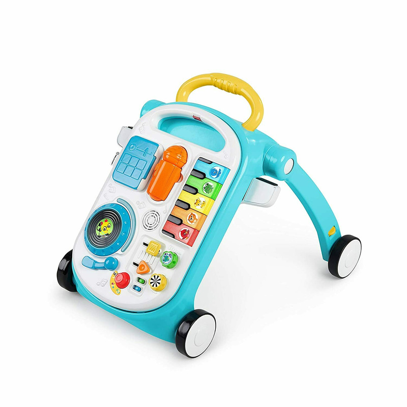 Centru de activitati, Baby Einstein, Mix & Roll, 4 in 1, Cu sunete si lumini, 6 - 36 luni, Unisex, Albastru