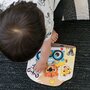 Bright Starts - Jucarie de lemn Baby Einstein-Hape, Friendly Safari Face Puzzle - 8