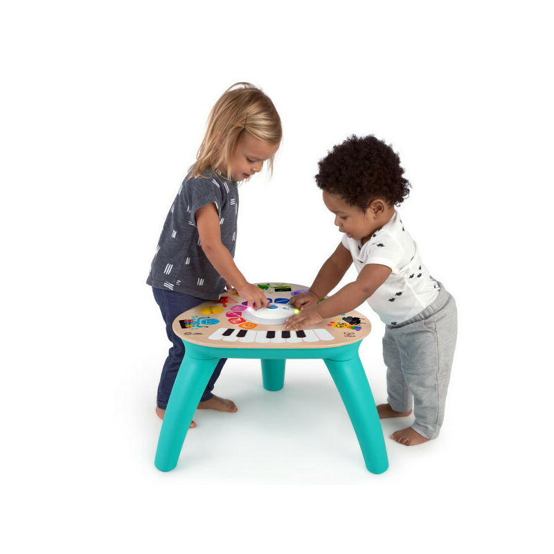 Masuta de activitati, Baby Einstein, Clever Composer Tune Table, Tehnologie Magic Touch, 22 optiuni de instrumente, 3 moduri de joc, Unisex