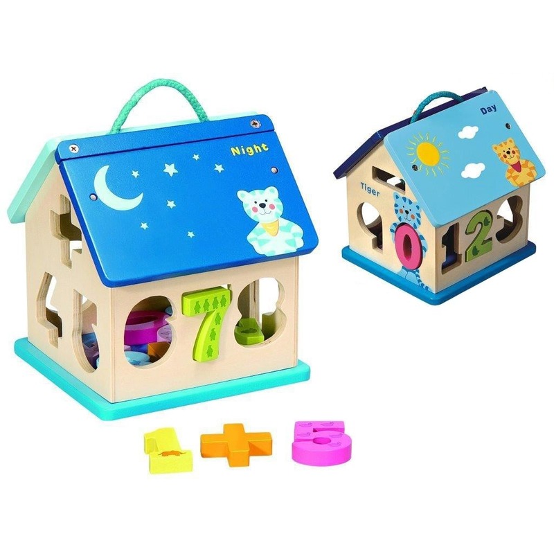Baby mix - jucarie educativa casuta day and night
