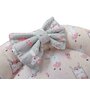 Baby Nest din Cocos MyKids Dancing Bunny Grey - Pink - 3