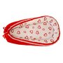 Baby Nest din Cocos MyKids Hearts-Red White - 2