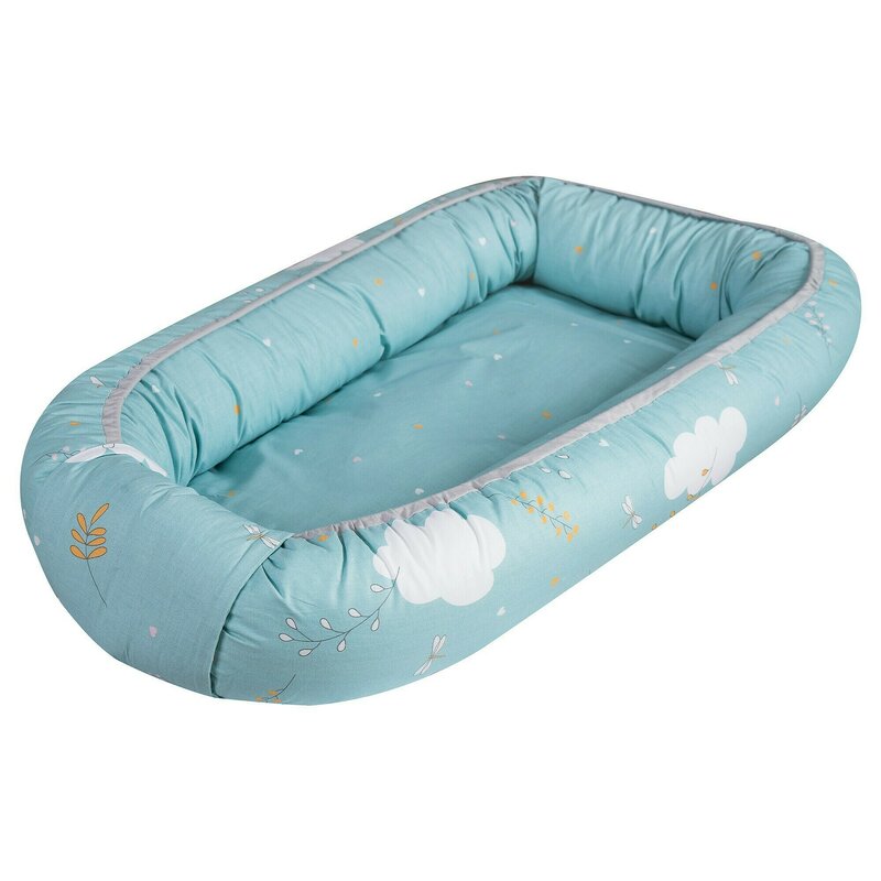 Amy - suport de dormit airy sea multifunctional, reversibil, 70x45 cm