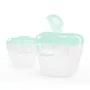Recipient lapte praf, BabyOno, Fara BPA, 4 portii, Transparent - 2