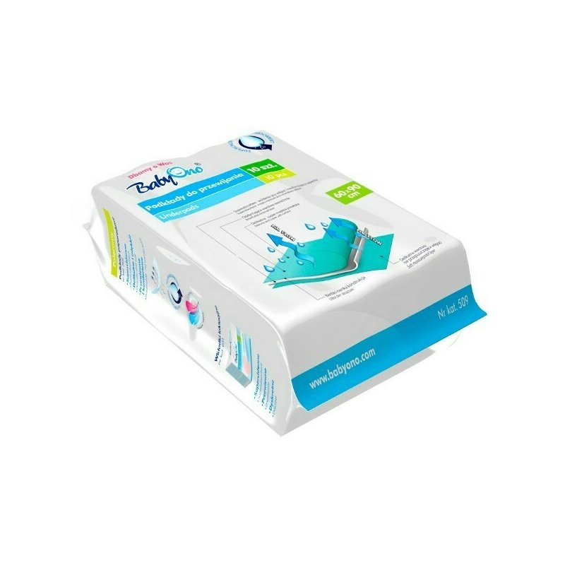 Babyono - set protectii impermeabile de unica folosinta, 10 bucati