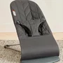 BabyBjorn - Balansoar Bliss Anthracite cu aspect delicat de petala, tesatura matlasata - 4