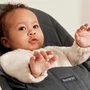 BabyBjorn - Balansoar Bliss Anthracite cu aspect delicat de petala, tesatura matlasata - 6