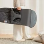 BabyBjorn - Balansoar Bliss Anthracite cu aspect delicat de petala, tesatura matlasata - 10
