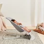 BabyBjorn - Balansoar Bliss Light Grey din tesatura matlasata cu aspect delicat de petala - 2
