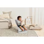 BabyBjorn - Balansoar Bliss Light Grey din tesatura matlasata cu aspect delicat de petala - 3