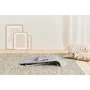 BabyBjorn - Balansoar Bliss Light Grey din tesatura matlasata cu aspect delicat de petala - 4