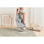 BabyBjorn - Balansoar Bliss Light Grey din tesatura matlasata cu aspect delicat de petala - 6