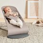 BabyBjorn - Balansoar Bliss Sand Grey din tesatura matlasata cu aspect Clasic - 5