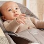 BabyBjorn - Balansoar Bliss Sand Grey din tesatura matlasata cu aspect Clasic - 6