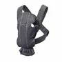 BabyBjorn - Marsupiu anatomic Mini, cu pozitii multiple de purtare – Anthracite, 3D Mesh - 1