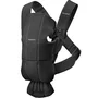 BabyBjorn - Marsupiu anatomic Mini, cu pozitii multiple de purtare, Black, Tesatura-Tricot - 1