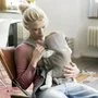 BabyBjorn - Marsupiu anatomic Mini, cu pozitii multiple de purtare Mesh, Greige - 2