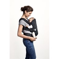 BabyBjorn - Marsupiu anatomic One, cu pozitii multiple de purtare Denim grey, Bumbac