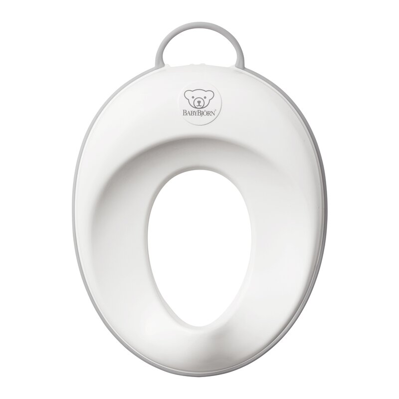 Babybjorn - reductor wc toilet training seat, alb/gri
