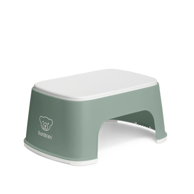 BabyBjorn – Treapta inaltator pentru baie – Step Stool – Deep Green / White