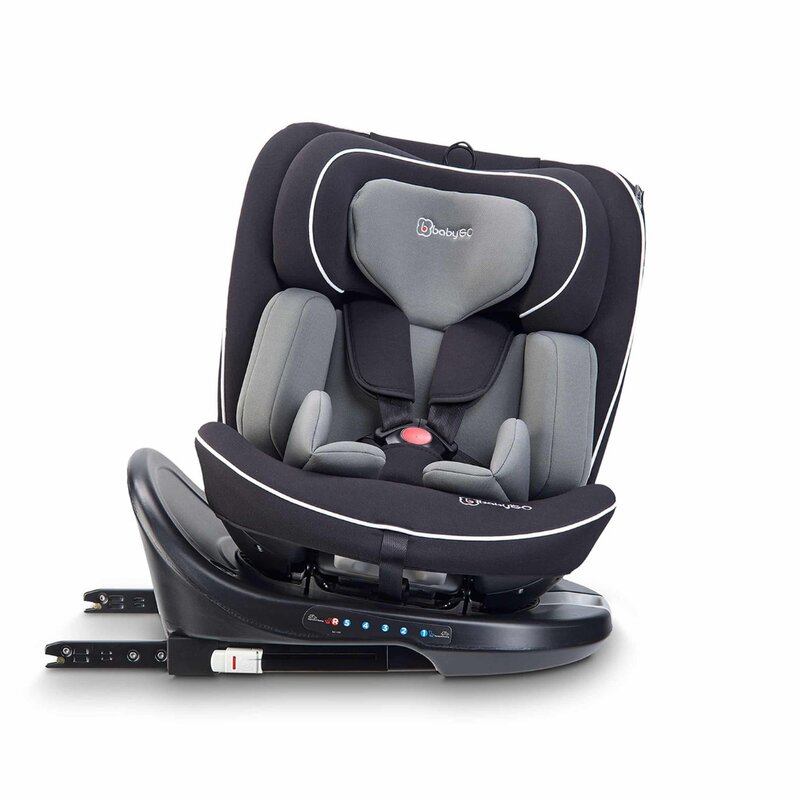 BabyGo - Scaun auto Nova2, Black, 40 -150 cm, certificat R129