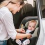 BabyGo - Scaun auto rotativ cu isofix, MOVE360 Grey, 40-150 cm, certificat R129 - 2