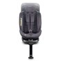 BabyGo - Scaun auto rotativ cu isofix, MOVE360 Grey, 40-150 cm, certificat R129 - 5