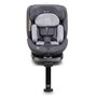 BabyGo - Scaun auto rotativ cu isofix, MOVE360 Grey, 40-150 cm, certificat R129 - 9