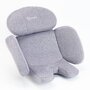 BabyGo - Scaun auto rotativ cu isofix, MOVE360 Grey, 40-150 cm, certificat R129 - 10