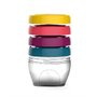 Set 4 recipiente pentru pastrarea hranei, Babymoov, 120 ml, Fara BPA, Multicolor - 1