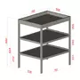 Babyneeds - Patut din lemn de pin Timmi 120x60 cm Cu laterala culisanta, EN716-1, EN716-2, Inaltime saltea reglabila pe 3 nivele, Laterala cu 3 bete detasabile, Alb + Saltea 10 cm + Qmini - Masuta de schimbat, 70x50 cm, Alb - 16