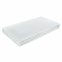 Babyneeds - Patut din lemn de pin Timmi 120x60 cm, EN716-1, EN716-2, Inaltime saltea reglabila pe 3 nivele, Laterala cu 3 bete detasabile, Alb + Saltea 8 cm + Qmini - Masuta de schimbat, 70x50 cm, Alb - 18