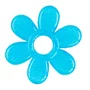 Jucarie dentitie, BabyOno, Cu gel, Fara BPA, Floare Albastru