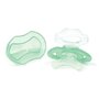 Jucarie dentitie, BabyOno, Moale, Din silicon, Fara BPA, 3 luni+, Verde - 1