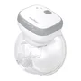 Pompa de san electrica, BabyOno, Shelly, Silentioasa si comoda, Functioneaza fara ajutorul mainilor, Cu afisaj LCD, Cu 7 nivele de aspiratie, 150 ml, Alb - 2