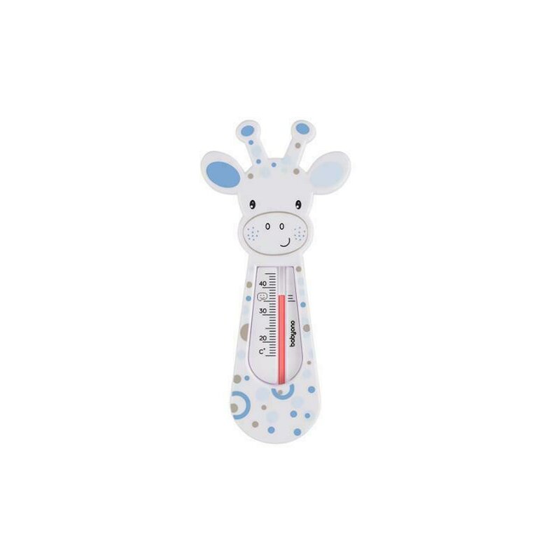 Termometru plutitior de baie, BabyOno, Girafa, Fara mercur, 23x10 cm, Alb