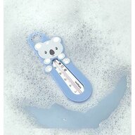 Termometru plutitior de baie, BabyOno, Koala, Fara mercur, 23x10 cm, Albastru