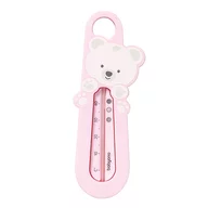 Termometru plutitior de baie, BabyOno, Model ursulet, Fara mercur, 23x10 cm, Roz